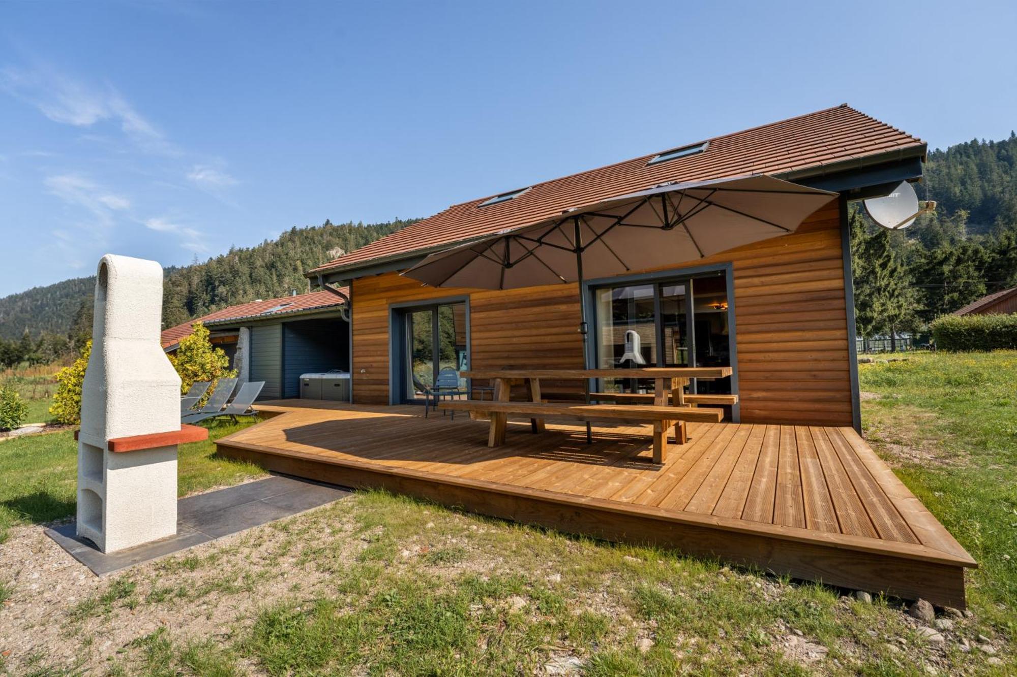 Chalet Nemesia Avec Spa A Gérardmer Exterior foto